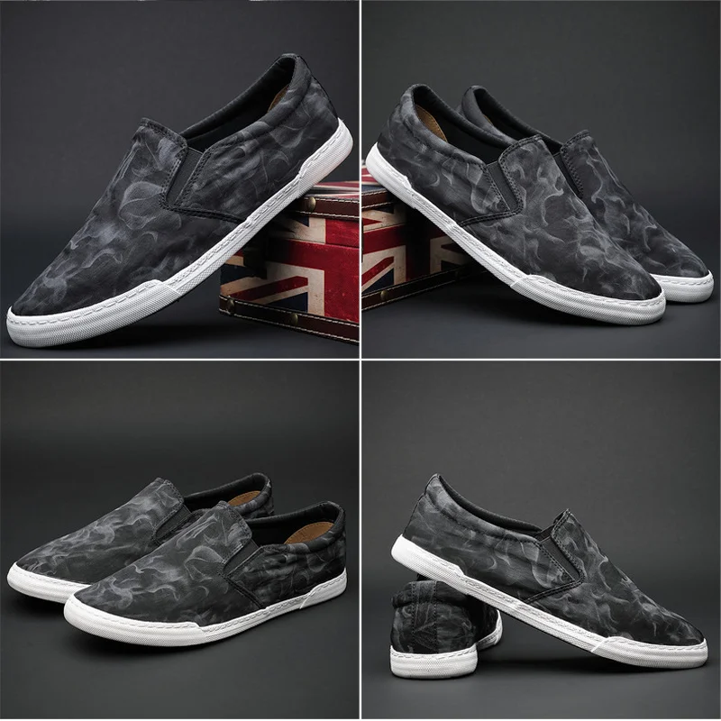 Popular Lazy Stitches Loafers Spring/Autumn Male Graffiti Printing Sneakers New Men's Canvas Vulcanized Shoes basket homme
Popular Lazy Stitches Loafers Spring/Autumn Male Graffiti Printing Sneakers New Men's Canvas Vulcanized Shoes basket homme