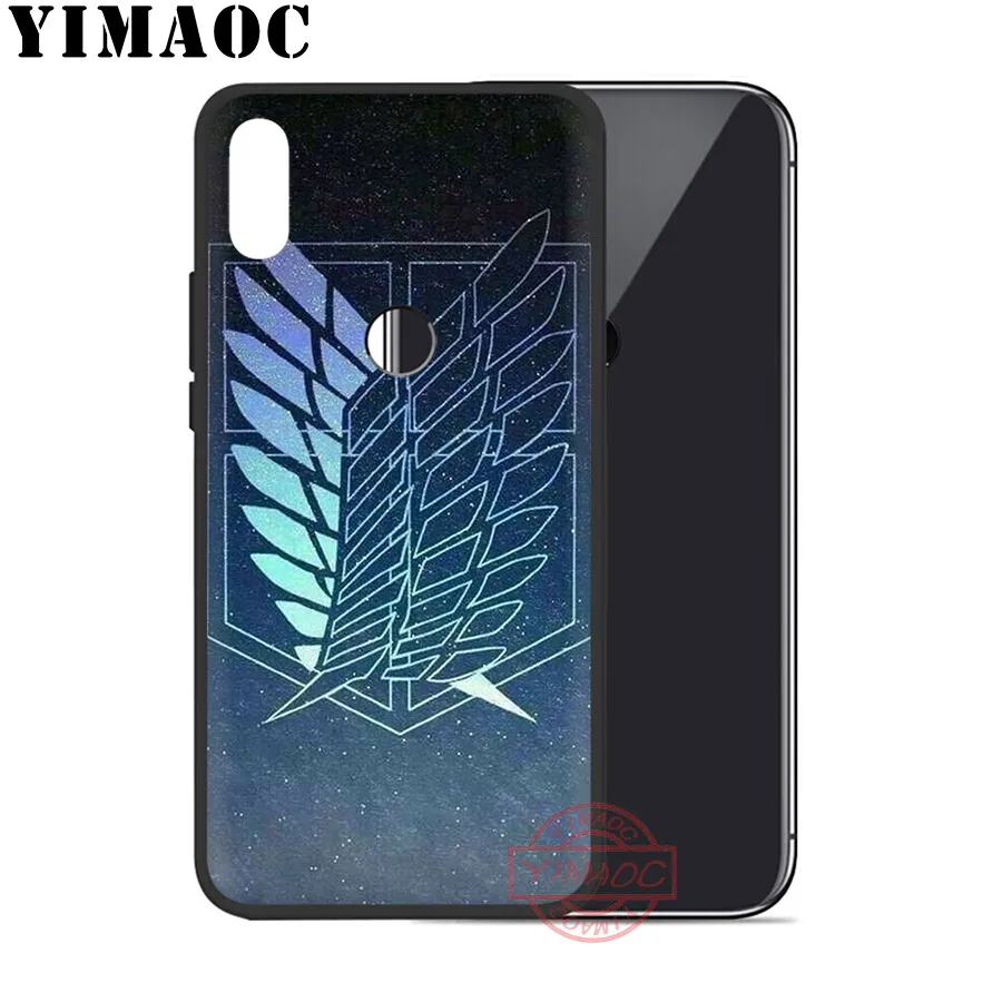 YIMAOC атака на Титанов Мягкий силиконовый чехол для Redmi Note 8 7 6 5 K20 Pro Plus 5A Prime 6A 7A 4X S2 Go |