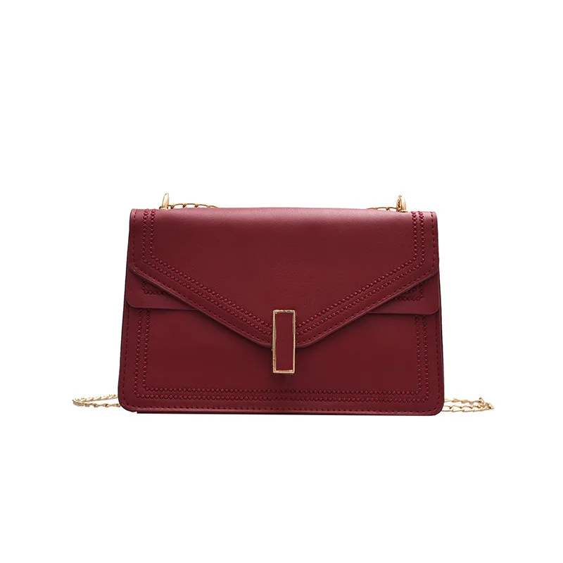 Ladies chain single shoulder small popular new fashion net red slung foreign style small square bag
Ladies chain single shoulder small popular new fashion net red slung foreign style small square bag