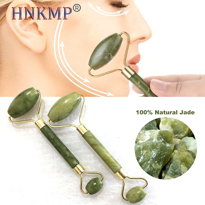HNKMP 1Pc Facial Massage Roller Guasha Board Jade Roller Facial Skin Care Tools Beauty Slimming Massagers Roller Body Skin Relax
HNKMP 1Pc Facial Massage Roller Guasha Board Jade Roller Facial Skin Care Tools Beauty Slimming Massagers Roller Body Skin Relax