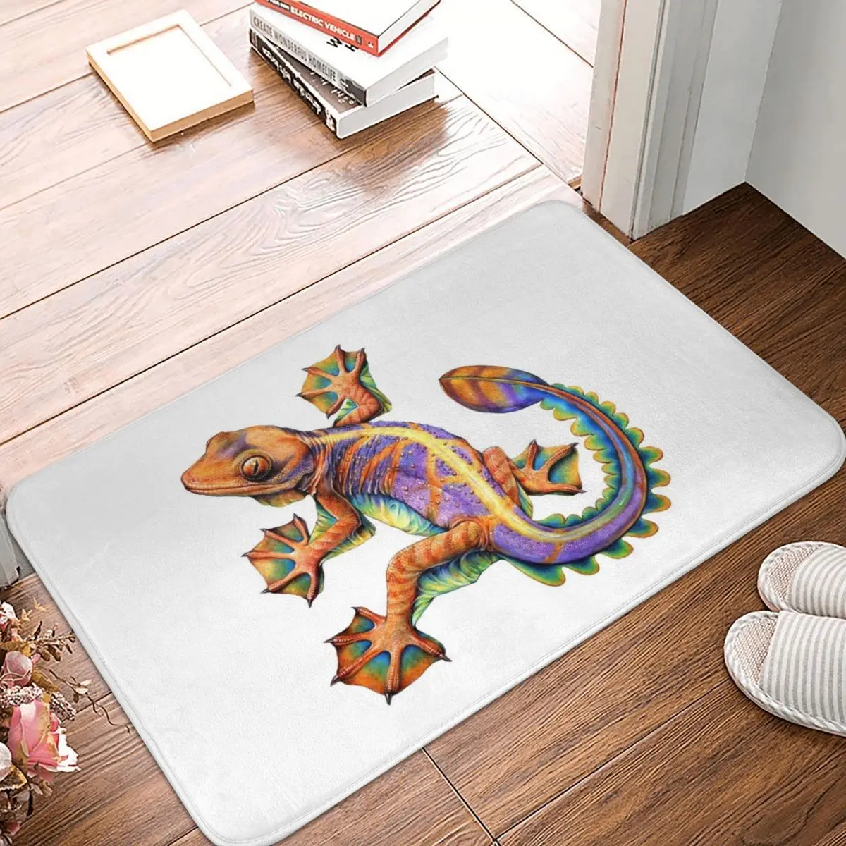 Напольный коврик Flying Gecko, нескользящий ковер из полиэстера, для ванной, кухни, спальни, 40*60
Напольный коврик Flying Gecko, нескользящий ковер из полиэстера, для ванной, кухни, спальни, 40*60