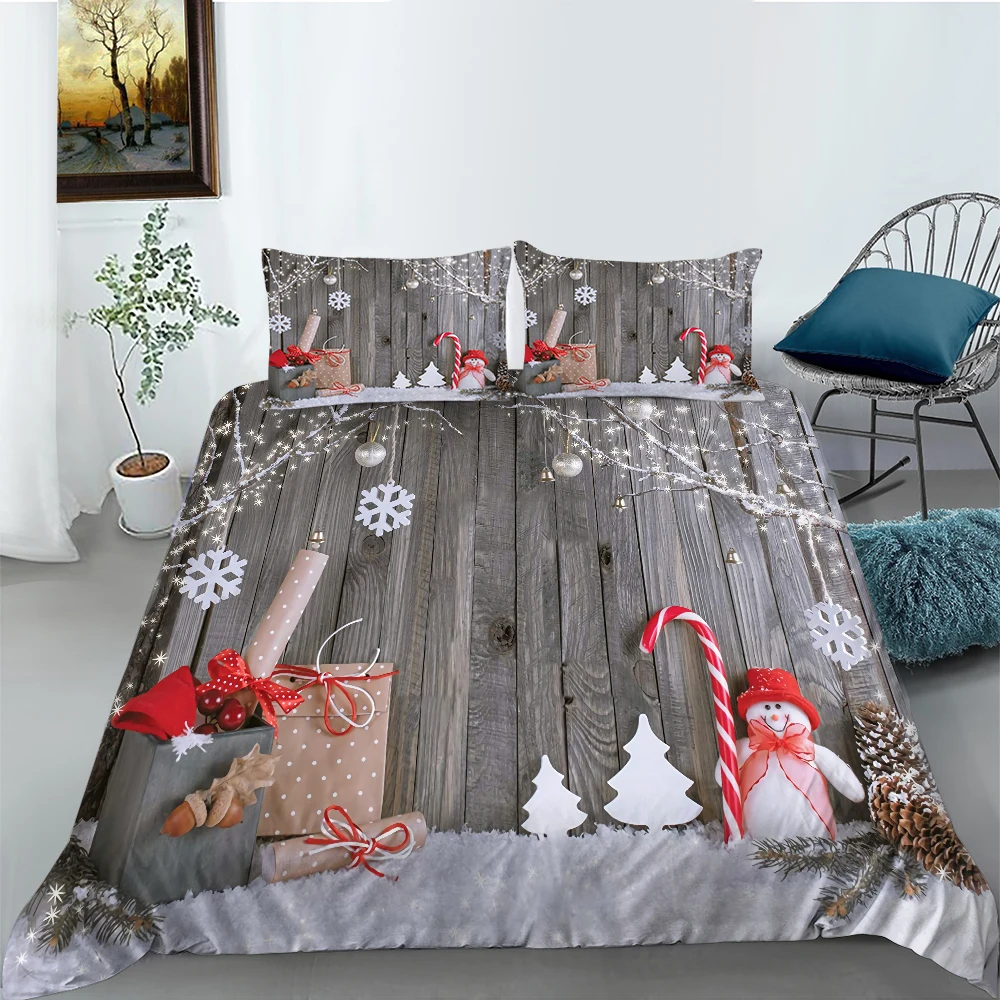 Christmas Duvet Cover Set Twin Full Queen King Size Bed Linen 2-3pcs Bedding Set No Sheet XF1036-23
Christmas Duvet Cover Set Twin Full Queen King Size Bed Linen 2-3pcs Bedding Set No Sheet XF1036-23