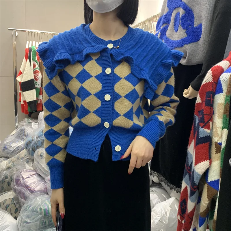 EBAIHUI 2022 Spring Autumn Sweater Cardigan Women's College Korean Vintage Crop Top Sweaters All-match Lazy Knit Sweaters
EBAIHUI 2022 Spring Autumn Sweater Cardigan Women's College Korean Vintage Crop Top Sweaters All-match Lazy Knit Sweaters