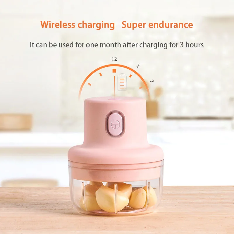 Wireless Electric Garlic Press Mini Meat Grinder Juicer Household Fruit Vegetable Chopper Mixer Food Processor Kitchen Tools
Wireless Electric Garlic Press Mini Meat Grinder Juicer Household Fruit Vegetable Chopper Mixer Food Processor Kitchen Tools