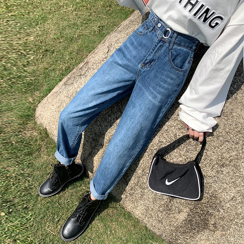 Women Jeans For Women Fashion Female Spring Autumn Loose Boyfriend High Waist Casual Jean Denim Harem Pants High Quality WJ209 
Women Jeans For Women Fashion Female Spring Autumn Loose Boyfriend High Waist Casual Jean Denim Harem Pants High Quality WJ209