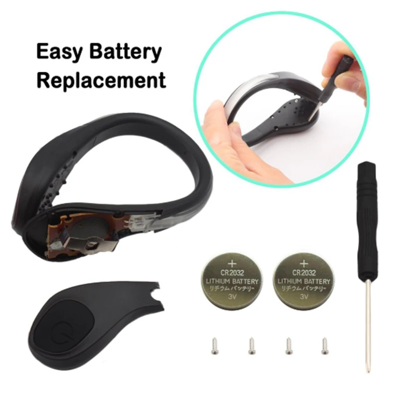 Outdoor Running Light LED Luminous Shoe Clip Light Night Safety Warning Bright Flash Light Sports Bike Shoe Clip Light A
Outdoor Running Light LED Luminous Shoe Clip Light Night Safety Warning Bright Flash Light Sports Bike Shoe Clip Light A