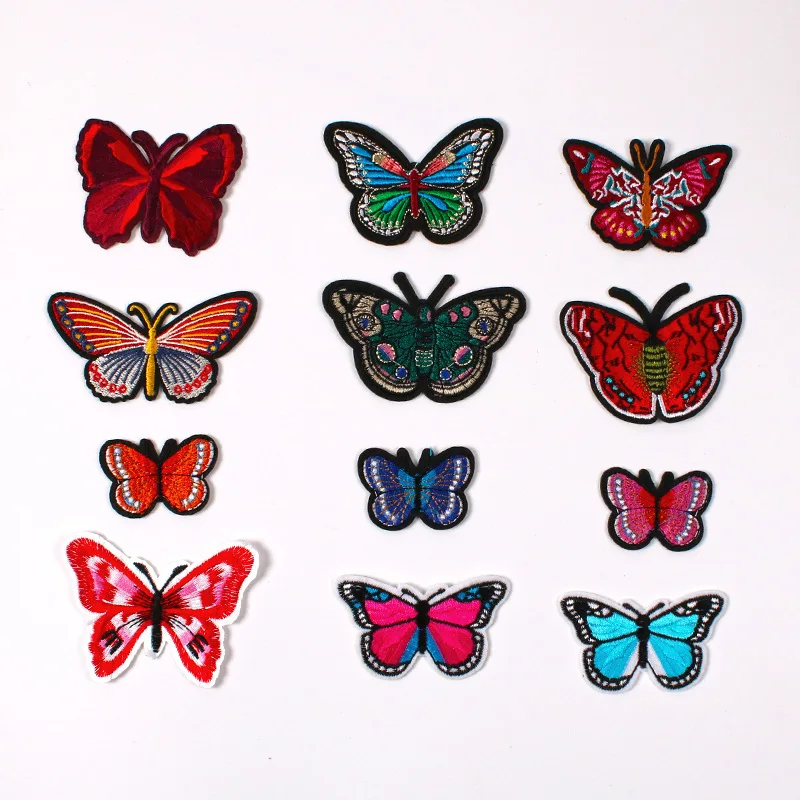 Embroidered Cloth Stickers Clothing Accessories Badge Patch Seven Color Butterfly Red Women's Bag Manufacturer
Embroidered Cloth Stickers Clothing Accessories Badge Patch Seven Color Butterfly Red Women's Bag Manufacturer