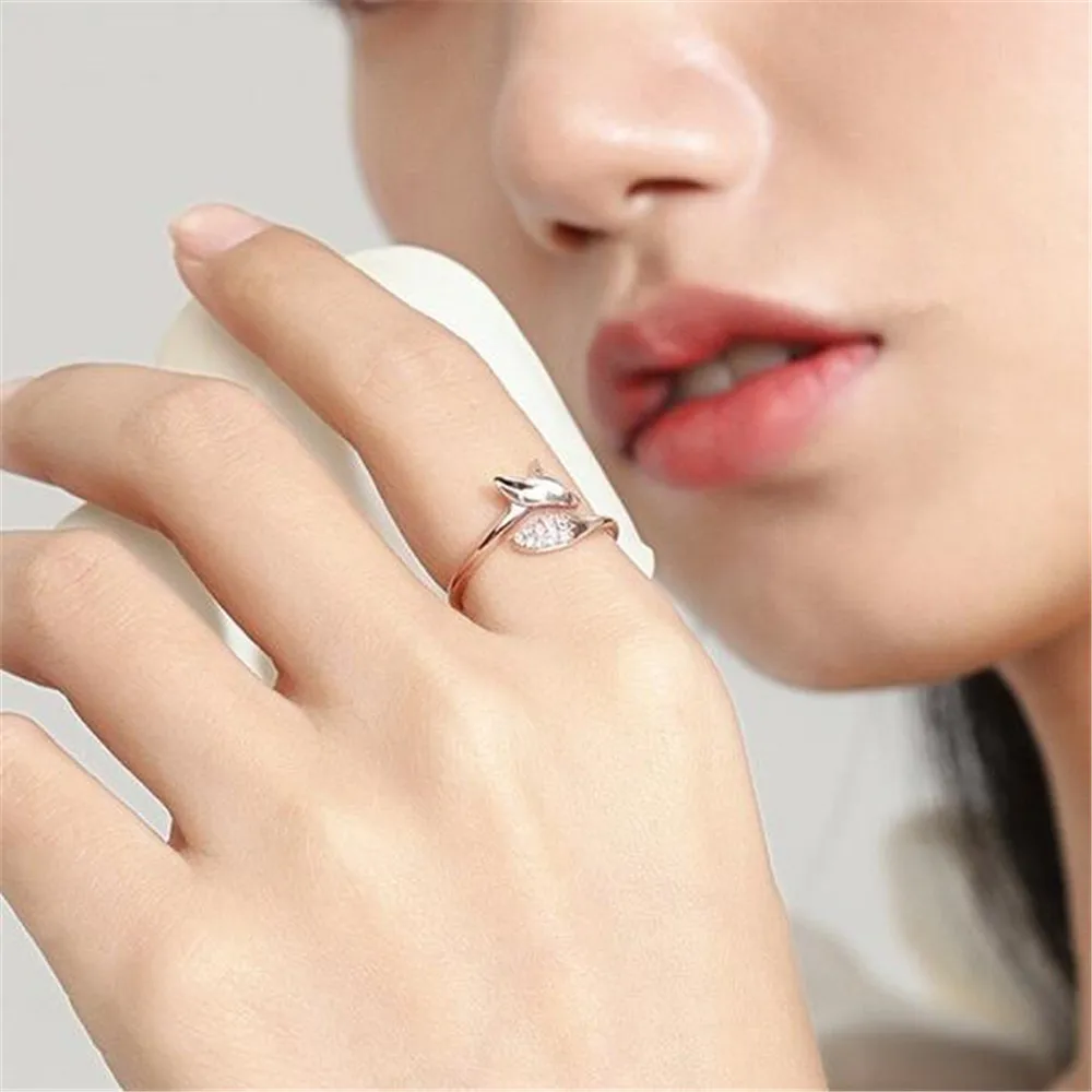 New exquisite fashion cute rose gold fox animal ring female inlaid zircon wedding engagement ring gift jewelry wholesale
New exquisite fashion cute rose gold fox animal ring female inlaid zircon wedding engagement ring gift jewelry wholesale