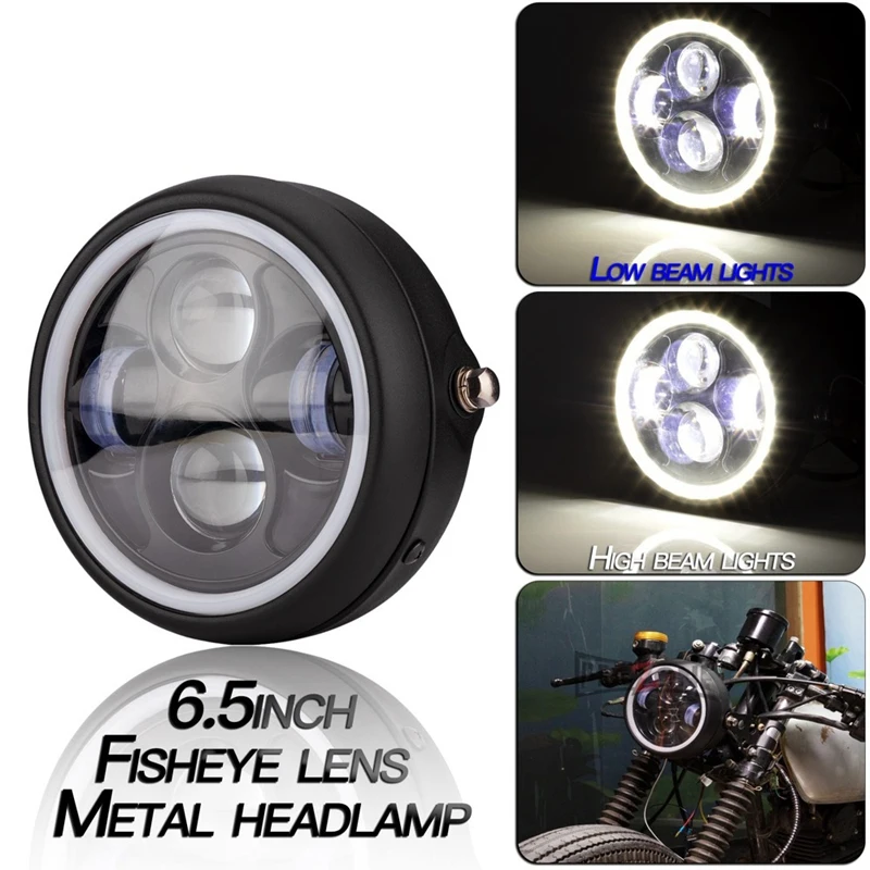 6.5 Inch Universal Round Motorcycle LED Head Light Lamp Distance Light Refit Motorcycle Headlight Cafe Racer
6.5 Inch Universal Round Motorcycle LED Head Light Lamp Distance Light Refit Motorcycle Headlight Cafe Racer
