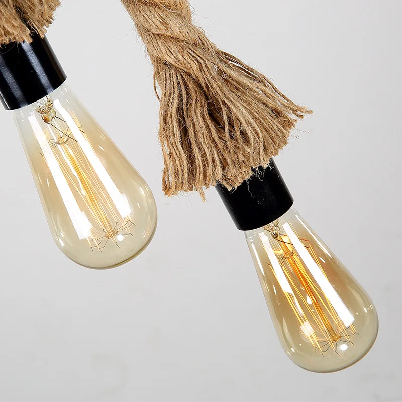 Pendant light pendant lamp Vintage Industrial Hemp rope Retro Loft design lamp loft for bar Cafe hanging lamp light fixtures led
Pendant light pendant lamp Vintage Industrial Hemp rope Retro Loft design lamp loft for bar Cafe hanging lamp light fixtures led