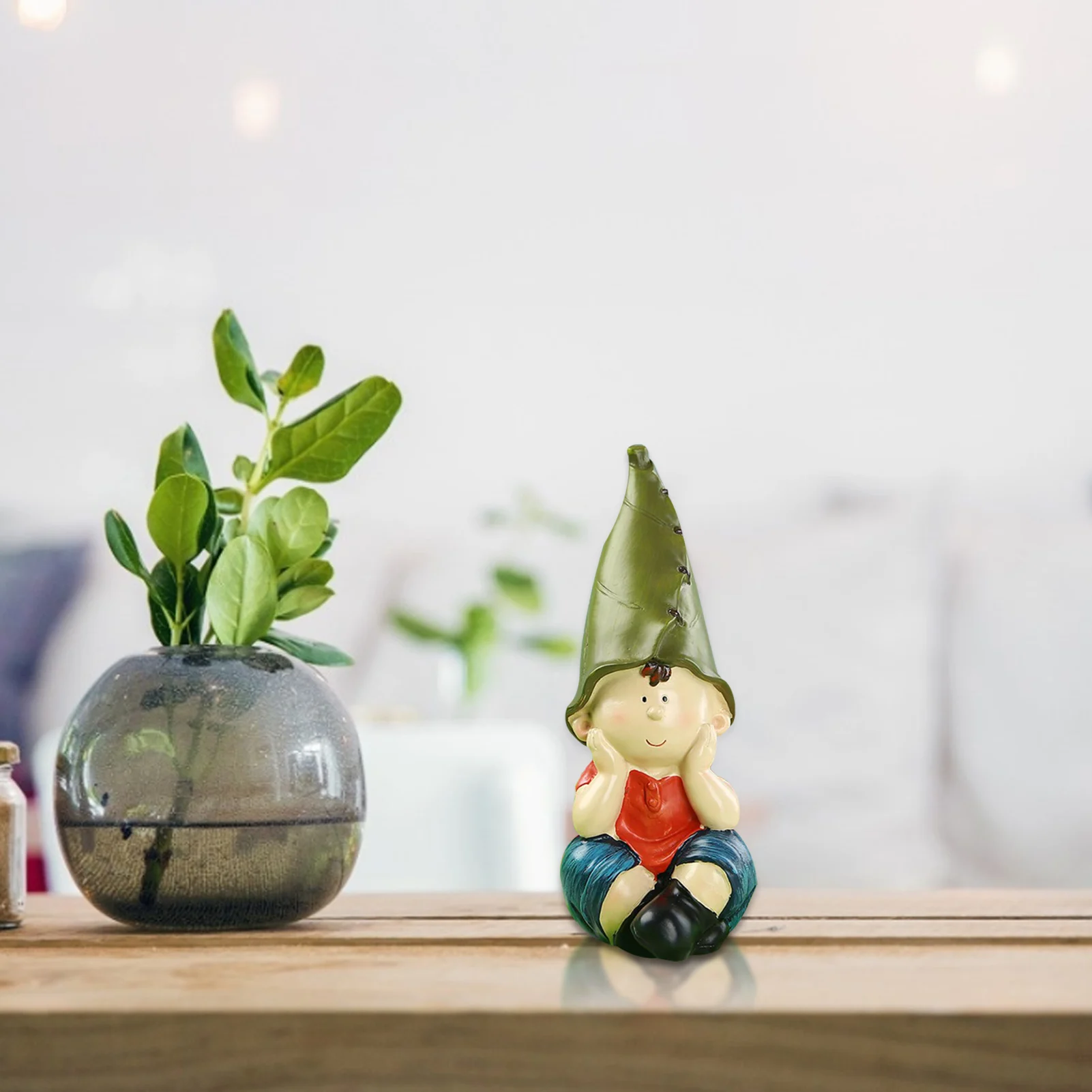Resin Gnome Statue Christmas Dress Up DIY Home Desk Decoration Resin Gnome Yard Decoration Durable Garden Decoration Jardin
Resin Gnome Statue Christmas Dress Up DIY Home Desk Decoration Resin Gnome Yard Decoration Durable Garden Decoration Jardin