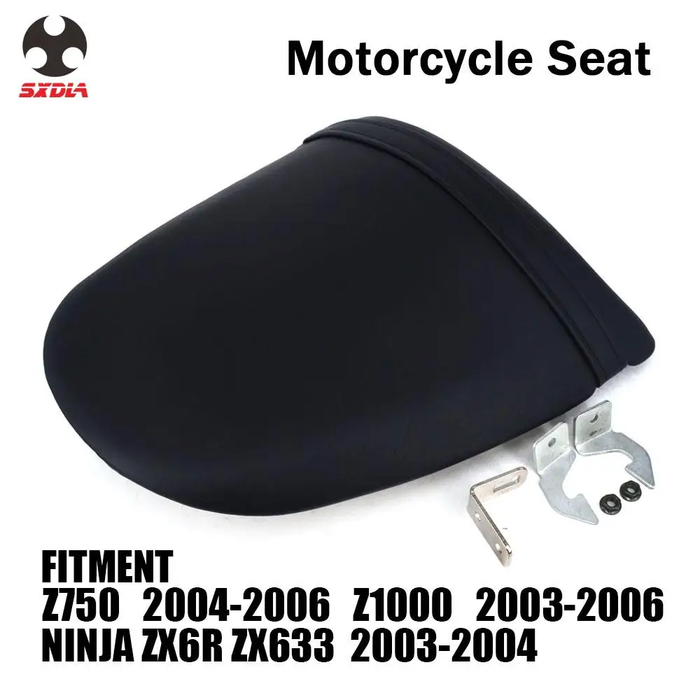 Motorcycle Street Bike Rear Passenger Cushion Leather Seat Cover For KAWASAKI Z750 Z1000 NINJA ZX6R ZX633
Motorcycle Street Bike Rear Passenger Cushion Leather Seat Cover For KAWASAKI Z750 Z1000 NINJA ZX6R ZX633