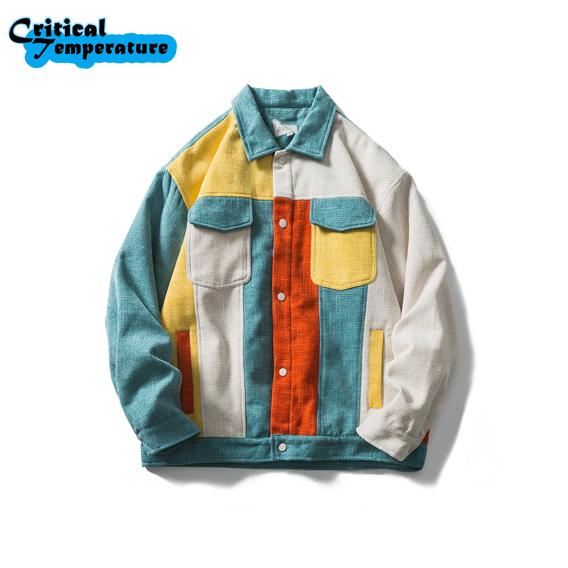 2021 Men Hip Hop Color Block Patchwork Jacket Streetwear Vintage Retro Jacket Autumn Harajuku Cotton Casual Jacket Coat Outwear
2021 Men Hip Hop Color Block Patchwork Jacket Streetwear Vintage Retro Jacket Autumn Harajuku Cotton Casual Jacket Coat Outwear