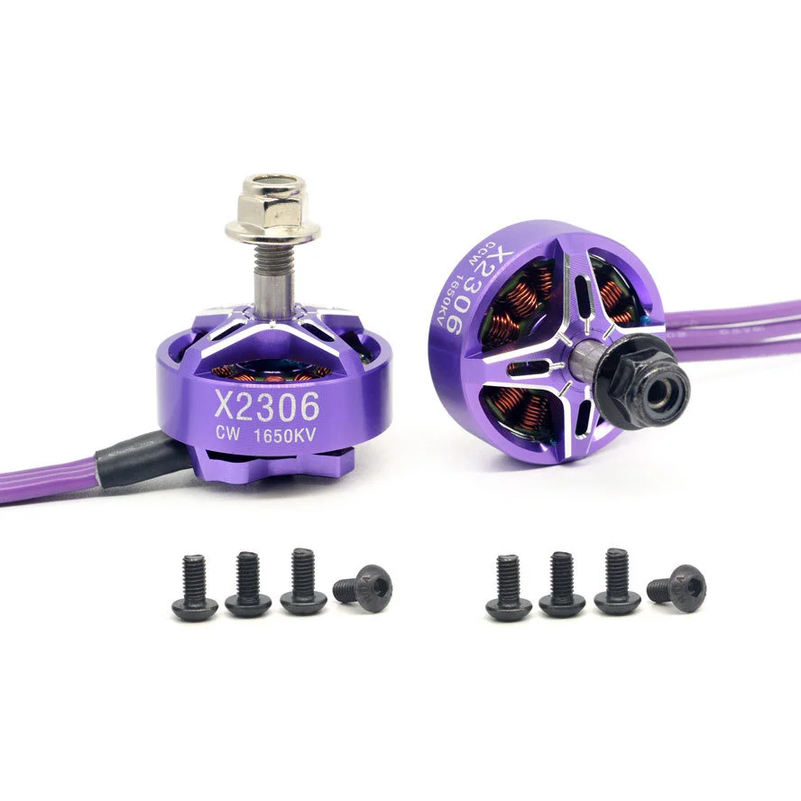 4 шт. X2306 1650KV 3-6S бесщеточный двигатель для FPV гоночного дрона квадрокоптера модели