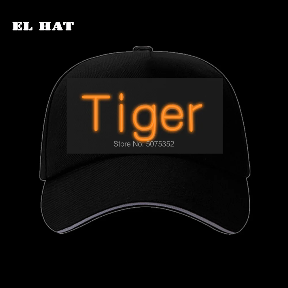 Wedding Party Decor LED Letter Caps Men Women Dance Hip Hop Caps Cool Light Baseball Cap EL Wire Glowing Hat Customized Accepted
Wedding Party Decor LED Letter Caps Men Women Dance Hip Hop Caps Cool Light Baseball Cap EL Wire Glowing Hat Customized Accepted