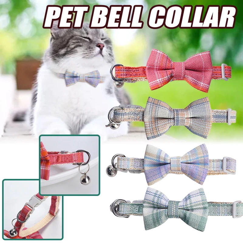 Cat butterfly collar with Cute Bell Adjustable Comfortable Collar Pet Supplies for Small Dog Cat Kitten Puppy Pet collar
Cat butterfly collar with Cute Bell Adjustable Comfortable Collar Pet Supplies for Small Dog Cat Kitten Puppy Pet collar