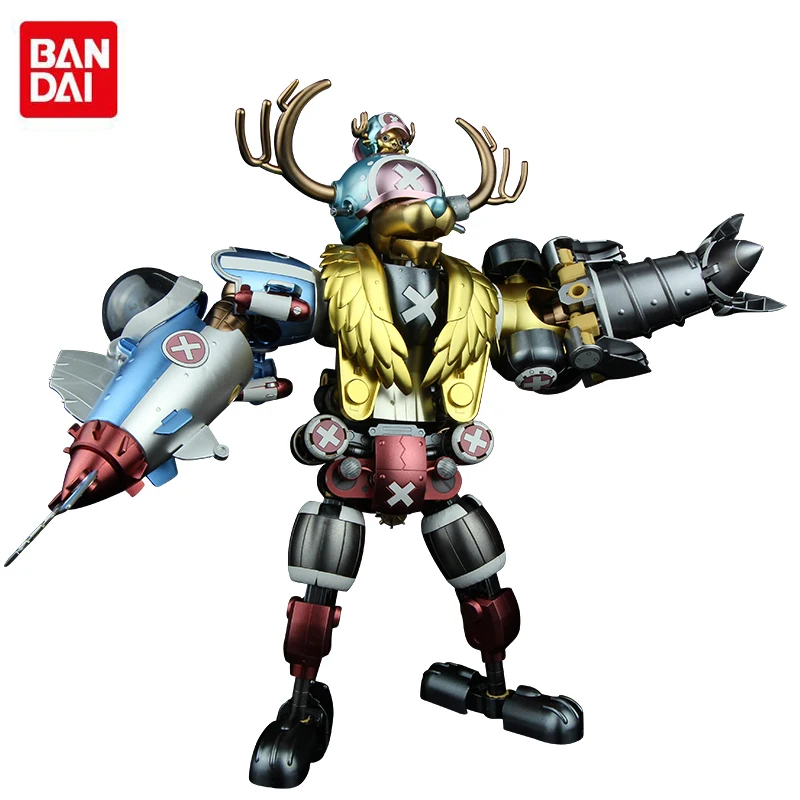 Аниме-фигурка BANDAI, цельная Сборная модель, металлический цвет № 1 до № 5, робот Тони Чоппер первого поколения, экшн-модель из ПВХ
Аниме-фигурка BANDAI, цельная Сборная модель, металлический цвет № 1 до № 5, робот Тони Чоппер первого поколения, экшн-модель из ПВХ