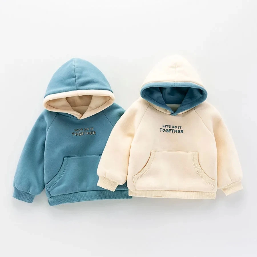 Baby Sweatshirt 2022 Autumn and Winter New Children's Plus Velvet Thickening T Shirt Boys and Girls Hooded Pullovers Velvet Tops
Baby Sweatshirt 2022 Autumn and Winter New Children's Plus Velvet Thickening T Shirt Boys and Girls Hooded Pullovers Velvet Tops
