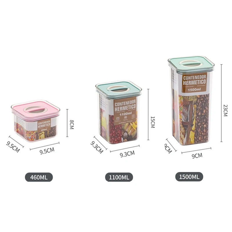 Jars Food Storage Box Refrigerator Plastic Tank Clear Container Boxes Kitchen Bottles RR2107
Jars Food Storage Box Refrigerator Plastic Tank Clear Container Boxes Kitchen Bottles RR2107
