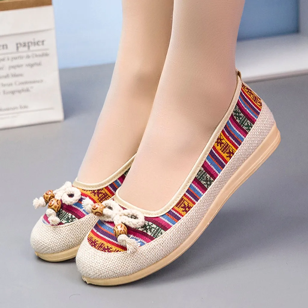 2021 Summer Women Flat Cloth Shoes Vintage Flowers Fabric Shoes Comfortable Casual Leisure Asakuchi Shoes
2021 Summer Women Flat Cloth Shoes Vintage Flowers Fabric Shoes Comfortable Casual Leisure Asakuchi Shoes