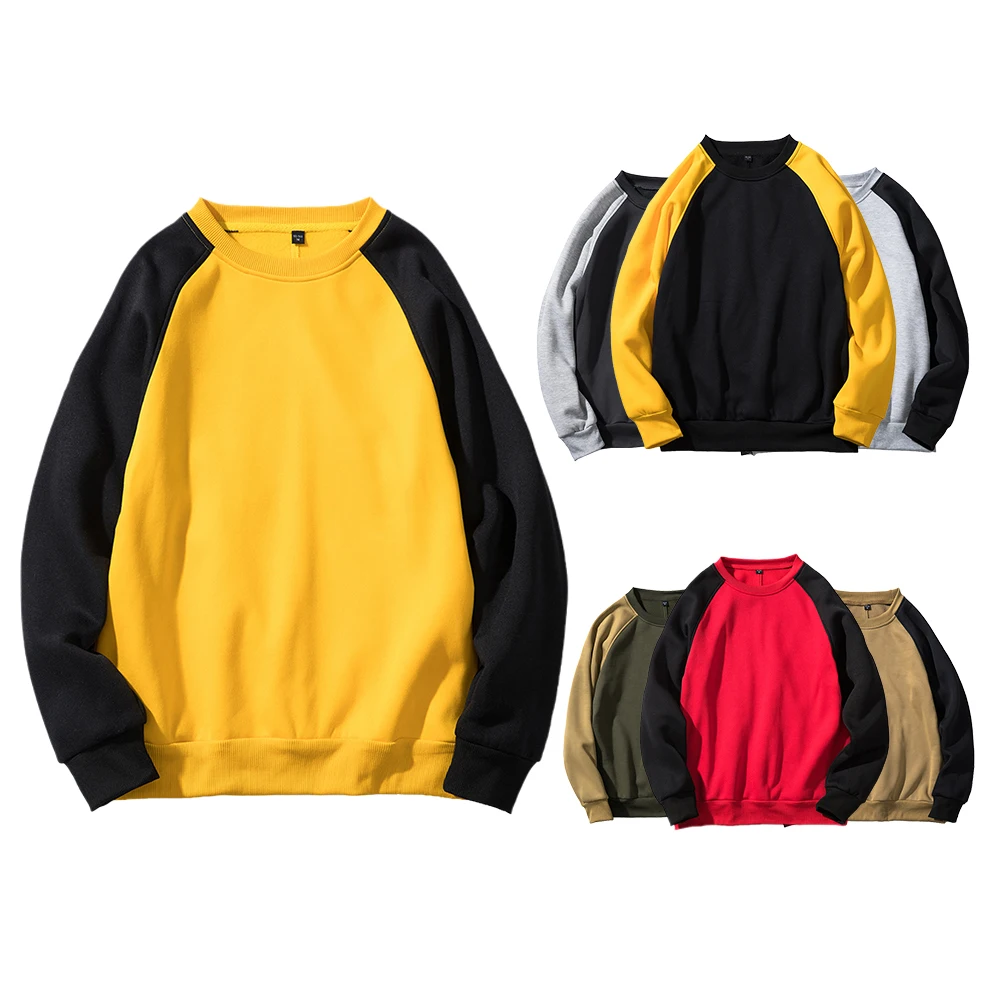 2021 Men's Sweatshirt Round Neck Fleece Warm Hooded Autumn Spring Casual Long Sleeve Sweatshirt Male Patchwork Sweatshirt Couple
2021 Men's Sweatshirt Round Neck Fleece Warm Hooded Autumn Spring Casual Long Sleeve Sweatshirt Male Patchwork Sweatshirt Couple