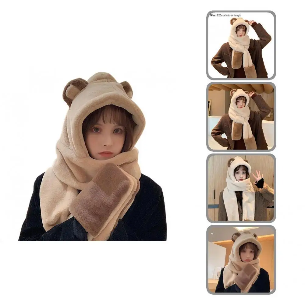 Headwear Stylish Sweet Korean Style Hat Scarf Gloves Lady Women Scarf All Match for School
Headwear Stylish Sweet Korean Style Hat Scarf Gloves Lady Women Scarf All Match for School