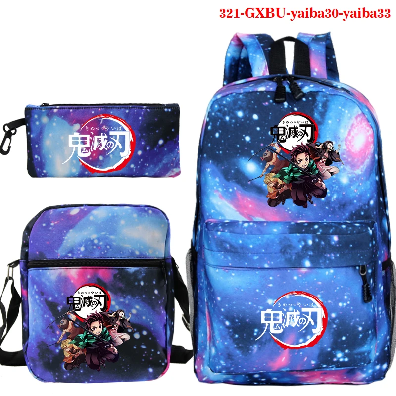 Mochilas Kimetsu No Yaiba Anime Backpack 3pcs/Set Students School Bag Cartoon Manga for Teenagers Girls Boys Bookbag Travel Bags
Mochilas Kimetsu No Yaiba Anime Backpack 3pcs/Set Students School Bag Cartoon Manga for Teenagers Girls Boys Bookbag Travel Bags