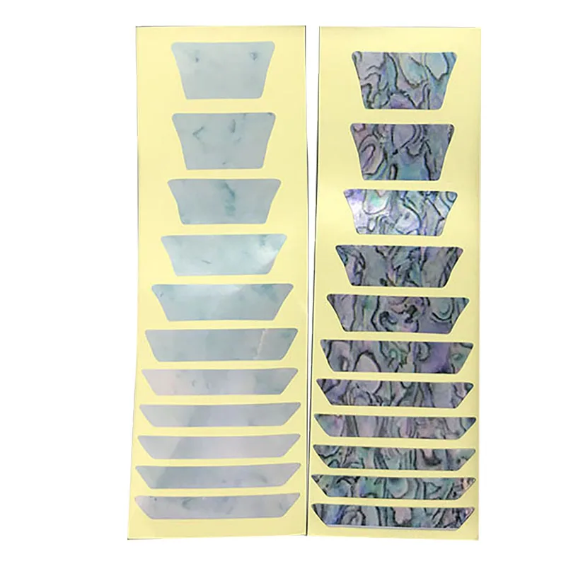 uitar Inlay Sticker DIY Electric Guitar Fingerboard Sticker Acoustic Positioning Fretboard Decals Guitarra Parts
uitar Inlay Sticker DIY Electric Guitar Fingerboard Sticker Acoustic Positioning Fretboard Decals Guitarra Parts
