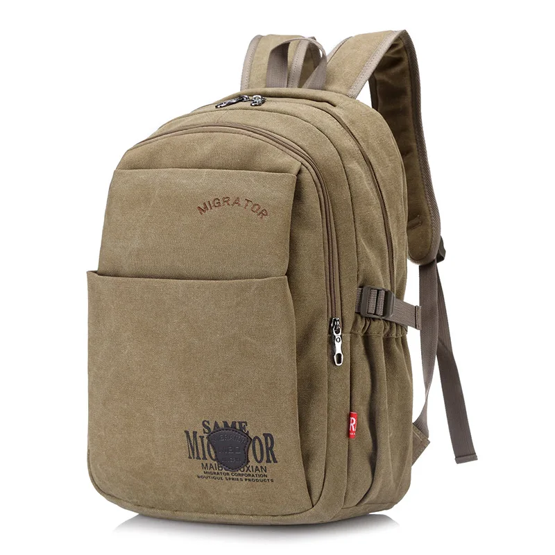 Han Edition Men Washed Canvas Bags Leisure Backpack Backpack Students Large Capacity Computer Boom
Han Edition Men Washed Canvas Bags Leisure Backpack Backpack Students Large Capacity Computer Boom