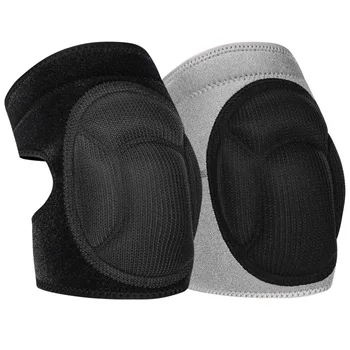 1Pair Anti-collision Sponge Knee Pads For Garden Volleyball Football Dance Roller Skating Kneeling Fall Prevention Crawling Yoga