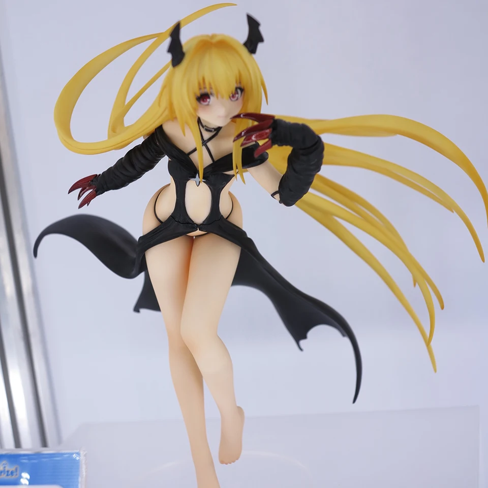 19cm Original Sega PM To LOVE Golden Darkness Yami Trance of Darkness Ver PVC Sexy Figure Model Doll Toys Gift
19cm Original Sega PM To LOVE Golden Darkness Yami Trance of Darkness Ver PVC Sexy Figure Model Doll Toys Gift