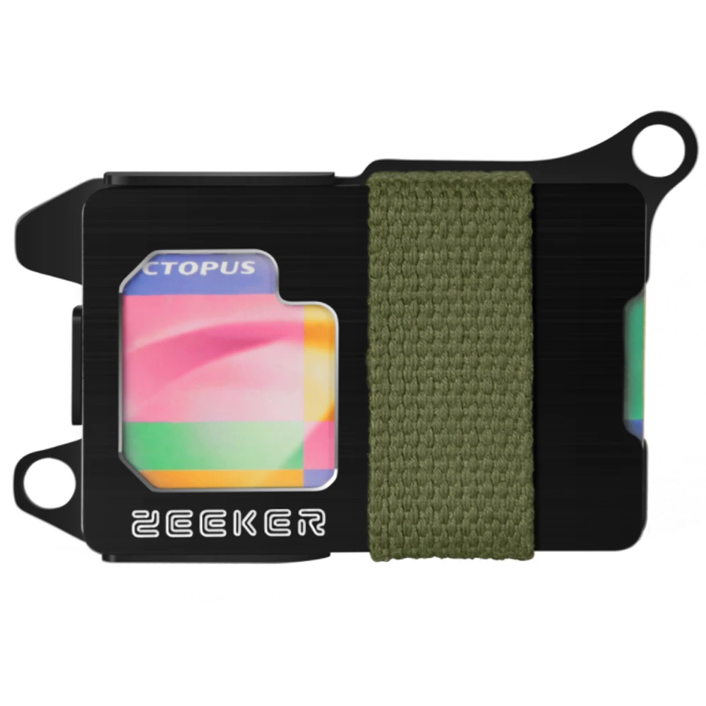 Zeeker New Arrivals Compact Metal Wallet Bank Credit Card Holder Multifunctional Minimalist Wallet with Adjustable canvas ba
Zeeker New Arrivals Compact Metal Wallet Bank Credit Card Holder Multifunctional Minimalist Wallet with Adjustable canvas ba