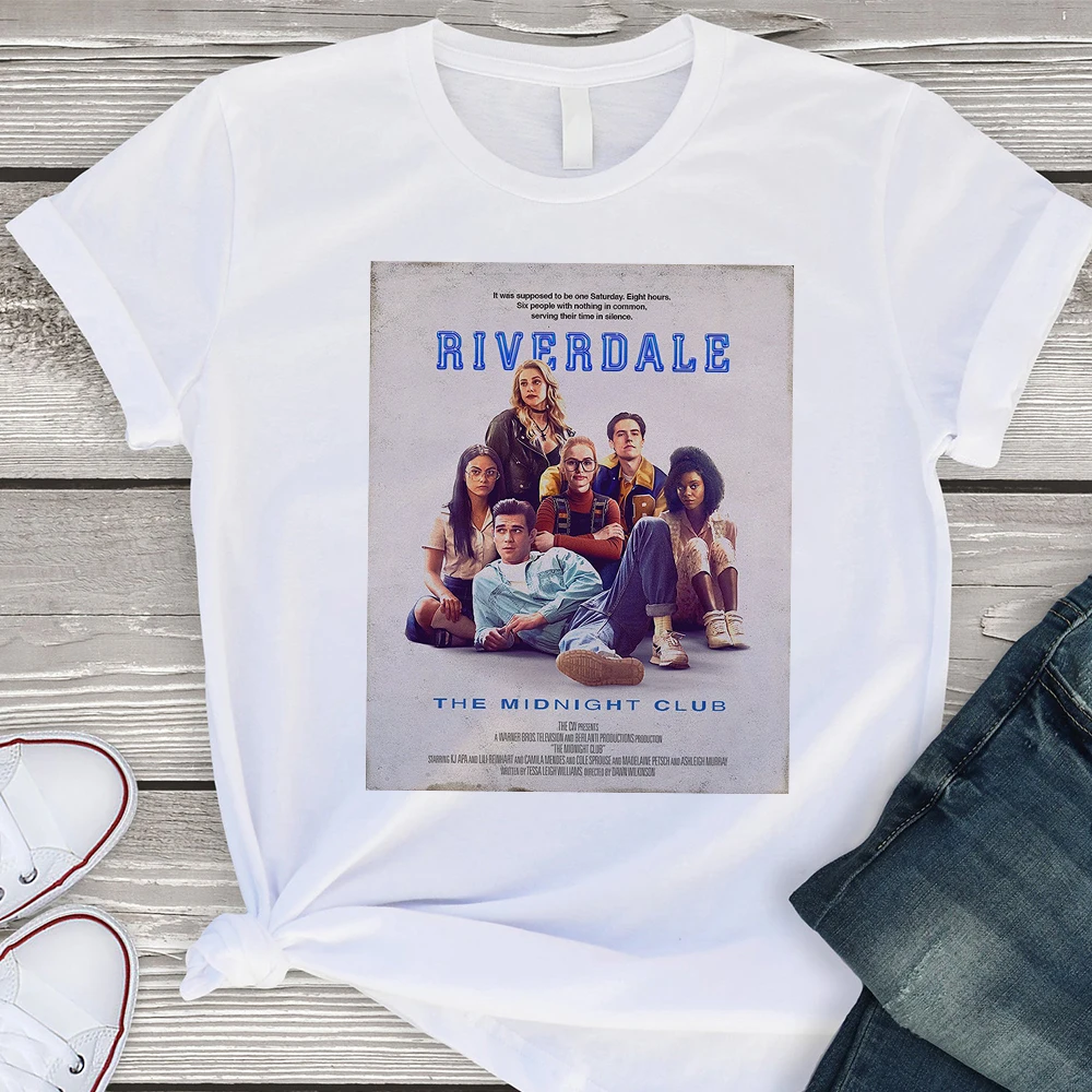 Vogue Casual Riverdale Set Printed Womens Oversize Tshirt Loose Crewneck T-shirt Vestidos Top Tumblr Streetwear edgy shirt 
Vogue Casual Riverdale Set Printed Womens Oversize Tshirt Loose Crewneck T-shirt Vestidos Top Tumblr Streetwear edgy shirt