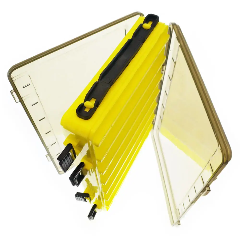 Double-sided Fishing Bait Lure Hooks Box Yellow/Red Bait Storage Case Fishing Tool Tackle Organizer Sorting Box for Pesca
Double-sided Fishing Bait Lure Hooks Box Yellow/Red Bait Storage Case Fishing Tool Tackle Organizer Sorting Box for Pesca