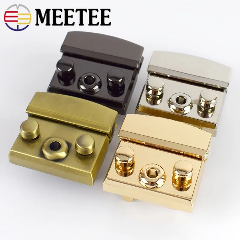 2pcs 50mm/35mm Meetee Handbag Bags Locks Buckles Twist Turn Snaps Clasp for DIY Replacement Purse Closure Leather Accessories
2pcs 50mm/35mm Meetee Handbag Bags Locks Buckles Twist Turn Snaps Clasp for DIY Replacement Purse Closure Leather Accessories