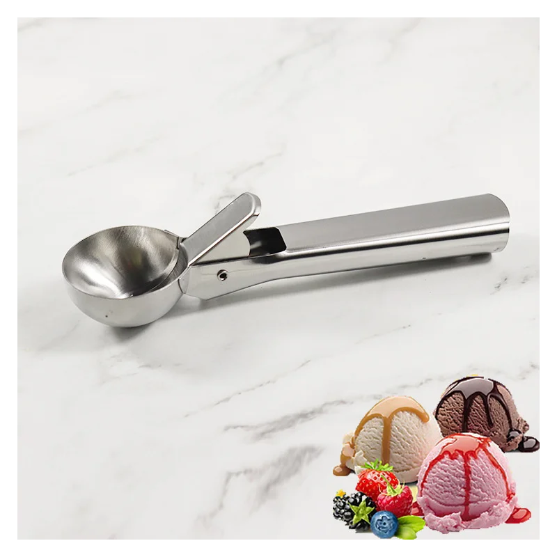 Easy-to-operate Ice Cream Digging Spoon Stainless Steel Fruit Spoon Multifunctional Kitchen Gadget
Easy-to-operate Ice Cream Digging Spoon Stainless Steel Fruit Spoon Multifunctional Kitchen Gadget
