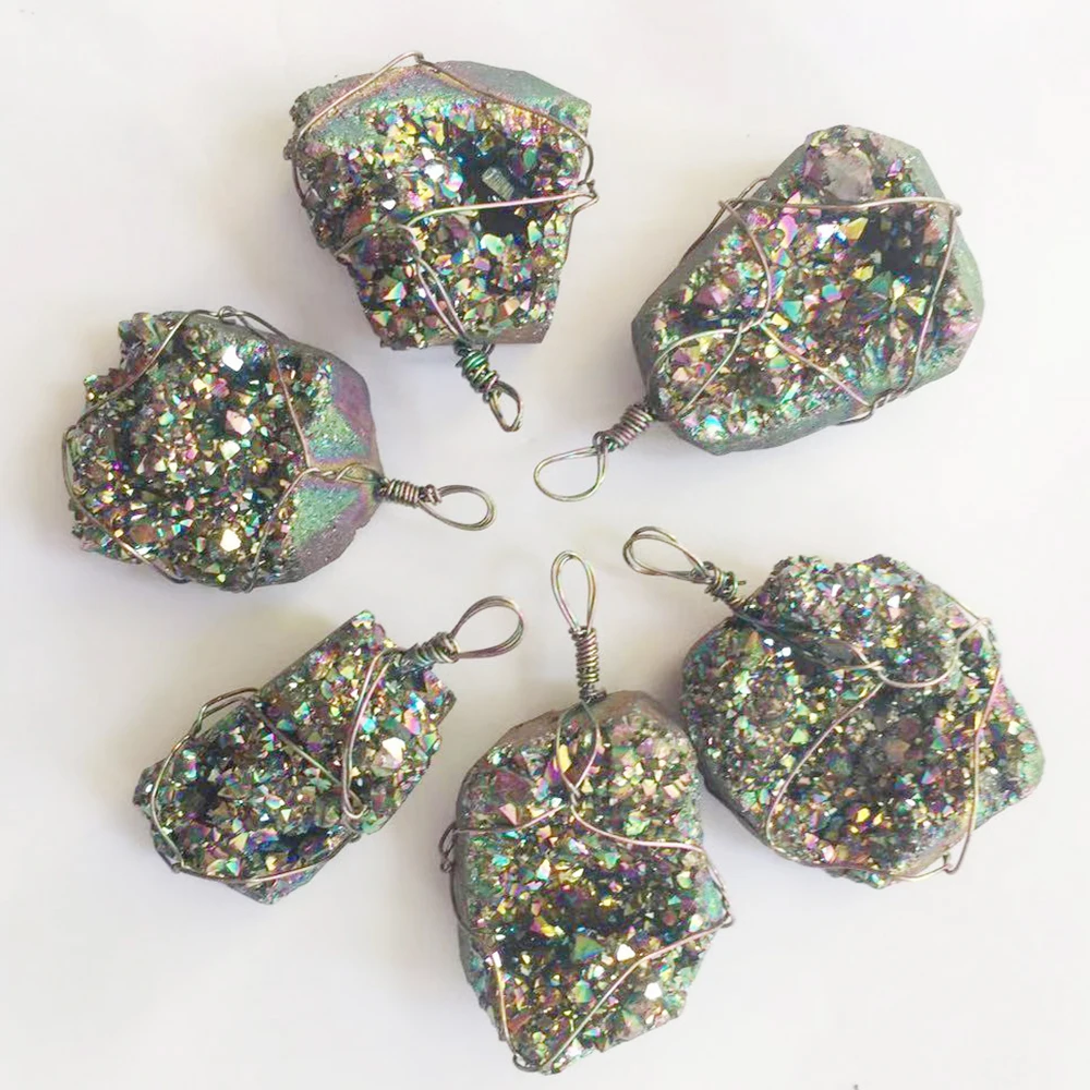 2019 Z 6Pc natural stone color multicolored crystal bud fashion pop necklace pendant free shipping
2019 Z 6Pc natural stone color multicolored crystal bud fashion pop necklace pendant free shipping