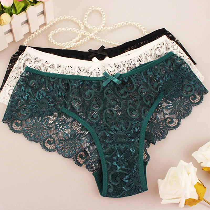 Sexy Mid Waist Women 's Underwear Lace Women 's Briefs Spring , Summer , Autumn and Winter Hot Sale, High-end Lace Cotton
Sexy Mid Waist Women 's Underwear Lace Women 's Briefs Spring , Summer , Autumn and Winter Hot Sale, High-end Lace Cotton