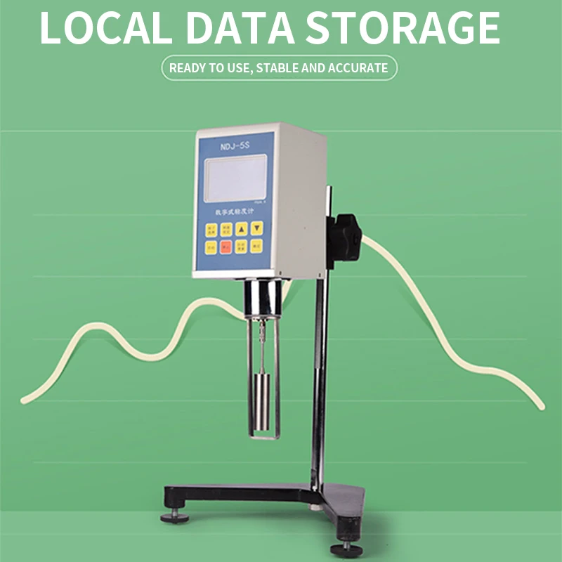Портативный и многофункциональный цифровой дисплей вискозиметра NDJ-5S/8S поворотный Вязкость Вискозиметр Краски тестер жидкости вискозимет... 
Портативный и многофункциональный цифровой дисплей вискозиметра NDJ-5S/8S поворотный Вязкость Вискозиметр Краски тестер жидкости вискозимет...