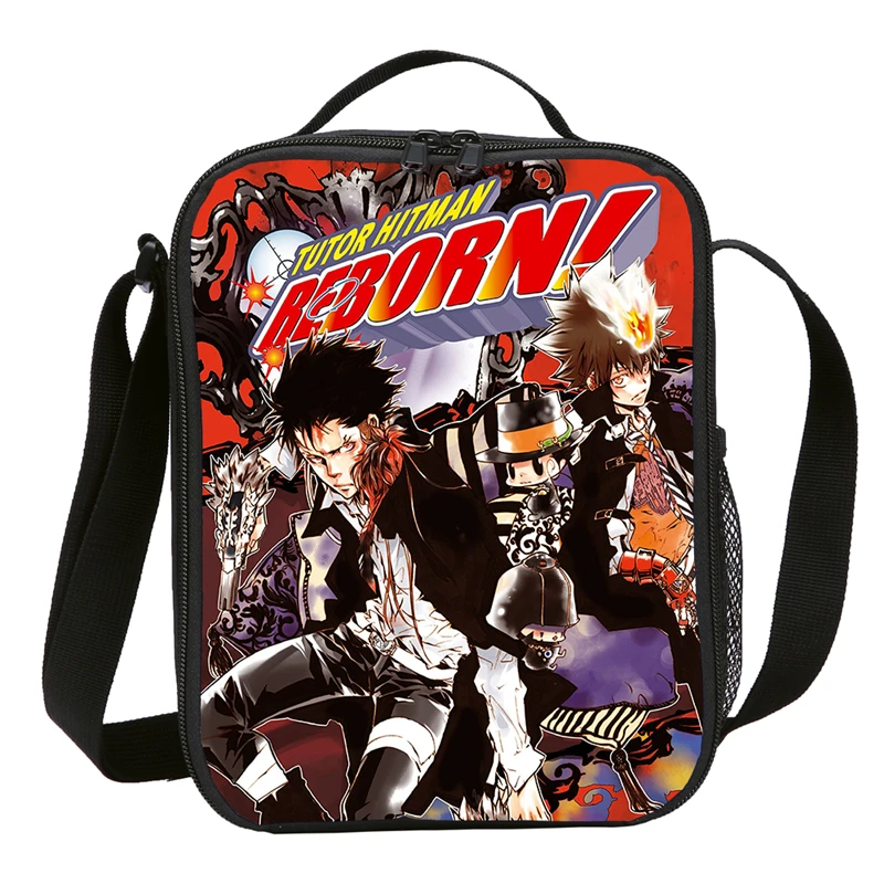 HITMAN REBORN Аниме японские сумки-кулеры для детей Женский чехол пикника вина