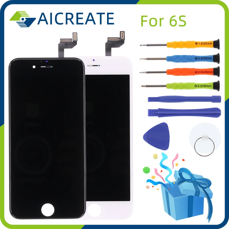 Grade AAA High Quality Screen For iPhone 6s LCD Display Assembly Replacement With 3D Touch Full Function
Grade AAA High Quality Screen For iPhone 6s LCD Display Assembly Replacement With 3D Touch Full Function