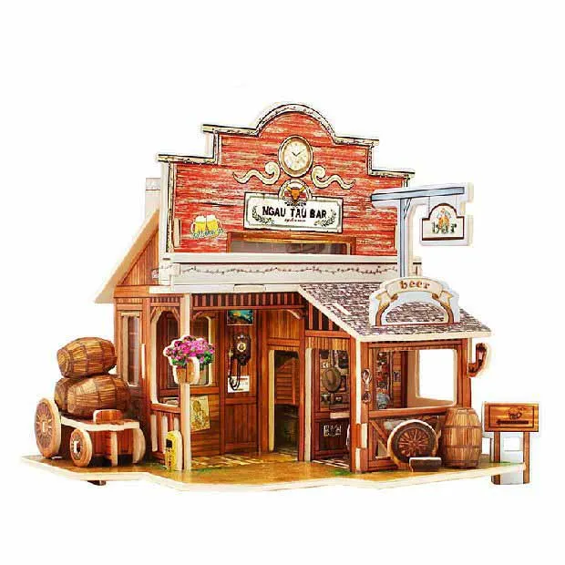 Kids Toys Jigsaw 3D Puzzle House Building Wooden Toys Chalets Wood Toy Puzzles Baby Montessori Toys brinquedos
Kids Toys Jigsaw 3D Puzzle House Building Wooden Toys Chalets Wood Toy Puzzles Baby Montessori Toys brinquedos
