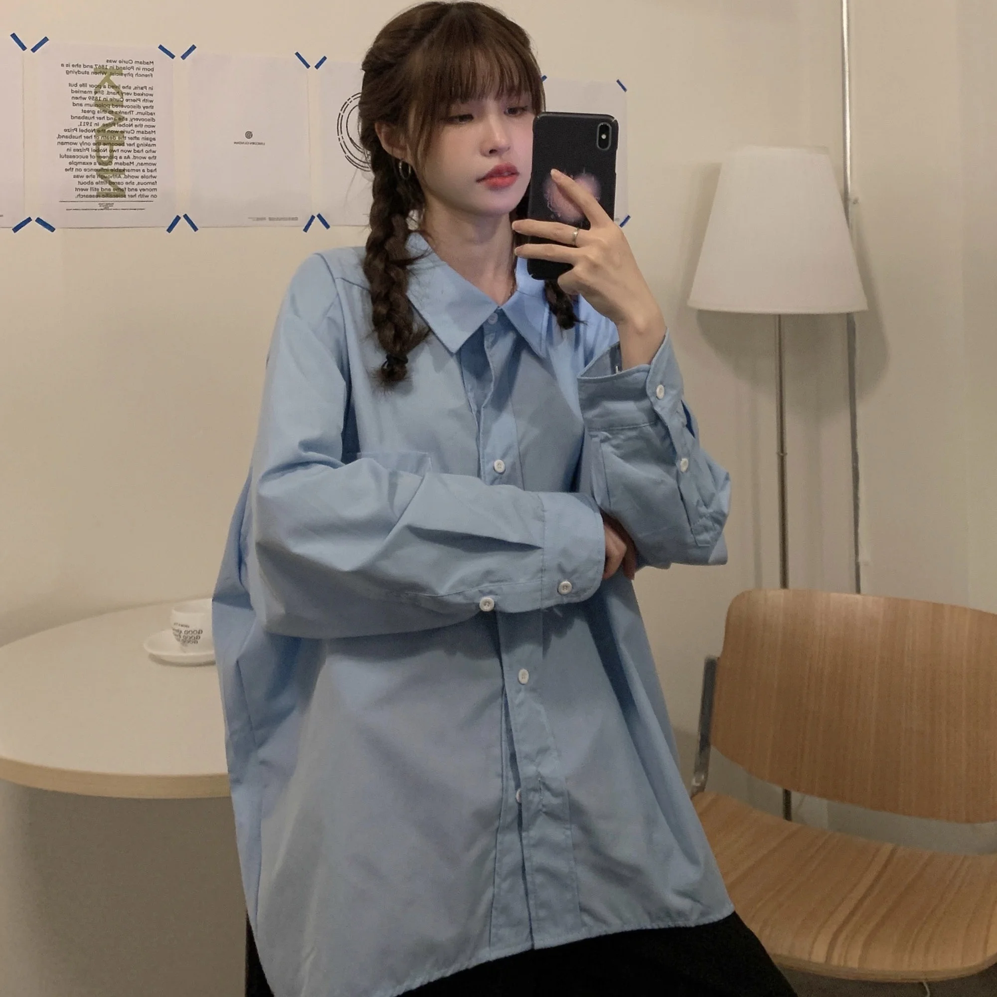 Hong Kong Style Professional Long Sleeve Shirt Women 'S Spring And Autumn Retro Korean Style Gentle Lazy Hong Kong Style
Hong Kong Style Professional Long Sleeve Shirt Women 'S Spring And Autumn Retro Korean Style Gentle Lazy Hong Kong Style