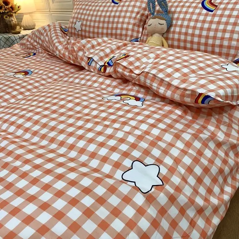 American garden style 4-piece set of broken flowers warm color simple B & B style student dormitory quilt cover sheet 4-piece
American garden style 4-piece set of broken flowers warm color simple B & B style student dormitory quilt cover sheet 4-piece