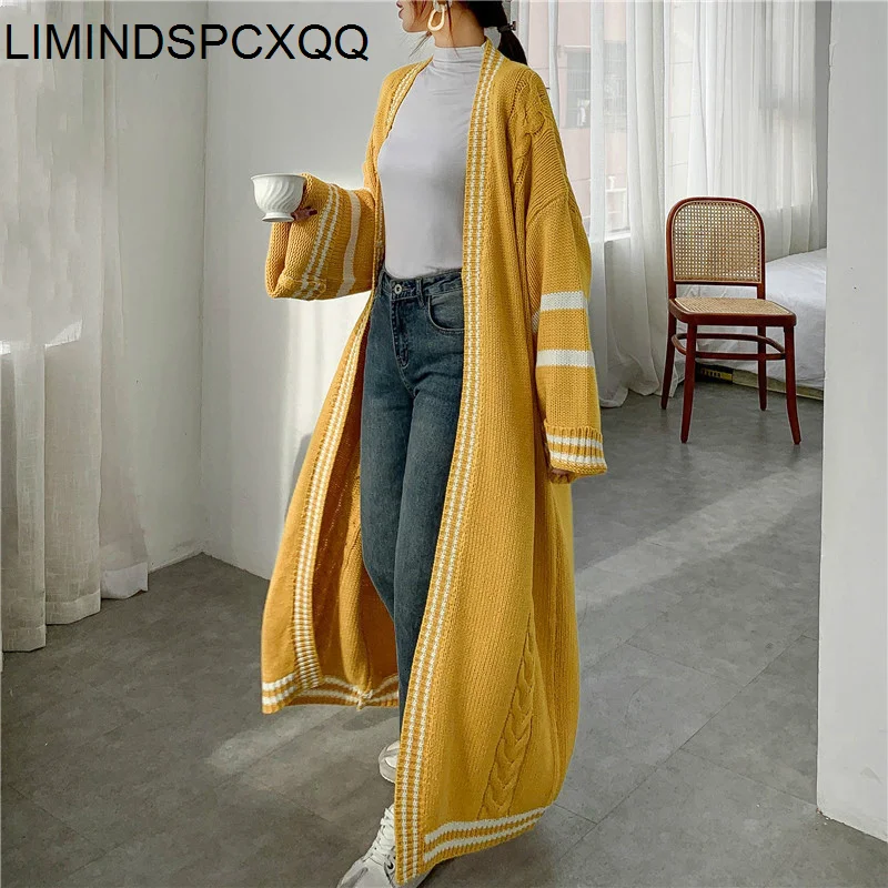 Ropa Para Mujer 2021 Spring Long Style Cardigan For Women Loose Striped Patchwork Casual Knitted Sweater Popular Coats Female
Ropa Para Mujer 2021 Spring Long Style Cardigan For Women Loose Striped Patchwork Casual Knitted Sweater Popular Coats Female