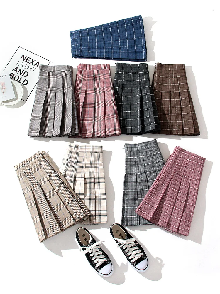 WERUERUYU 2020 Mini Skirt Woman S Womens Plus Size Refreshing High Waist Plaid Pleated
WERUERUYU 2020 Mini Skirt Woman S Womens Plus Size Refreshing High Waist Plaid Pleated