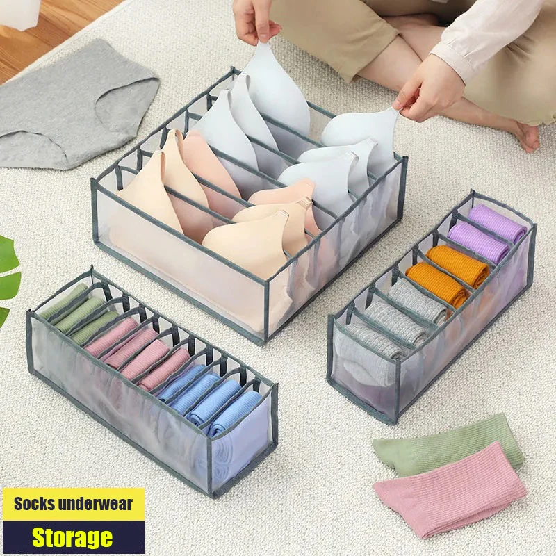 Underwear Storage Organizer for Clothes Separated Socks Shorts Bra Storage Boxs Dormitory Closet Organizer Drawer Washable
Underwear Storage Organizer for Clothes Separated Socks Shorts Bra Storage Boxs Dormitory Closet Organizer Drawer Washable
