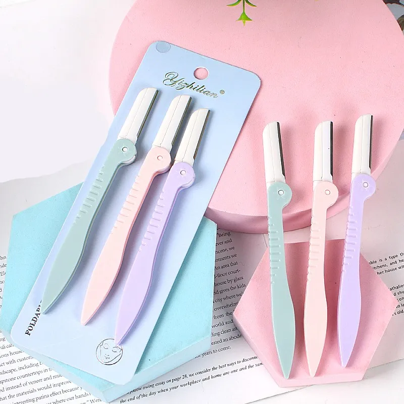3pcs Eyebrows Remover Trimmer Set Foldable Portable Facial Hair Removal Razor Makeup Eye Brow Shaper Shaver Blades Beauty Tools
3pcs Eyebrows Remover Trimmer Set Foldable Portable Facial Hair Removal Razor Makeup Eye Brow Shaper Shaver Blades Beauty Tools