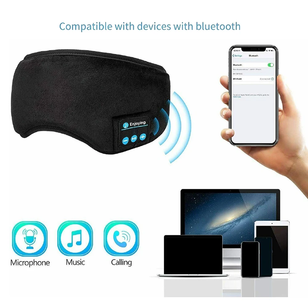 Rechargeable 5.0 Sleep Eye Mask Portable Travel Music Headphone Wireless Sleeping Eye Shades Comfortable Eye Mask
Rechargeable 5.0 Sleep Eye Mask Portable Travel Music Headphone Wireless Sleeping Eye Shades Comfortable Eye Mask