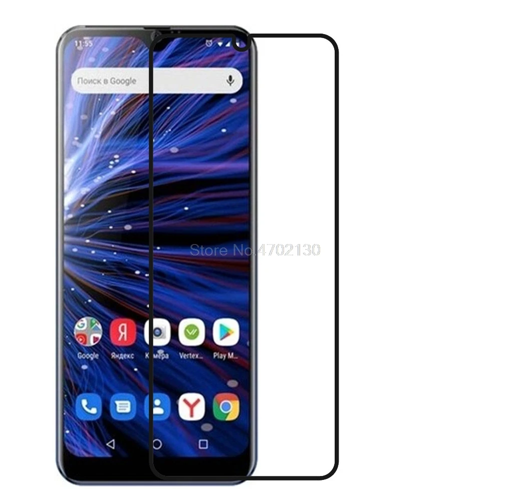 Защитное стекло с полным покрытием для Vertex Pro P300 защитное закаленное защита